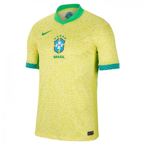 Maillot de Foot Brésil Domicile 2024 Maillot de Foot Brésil Domicile 2024